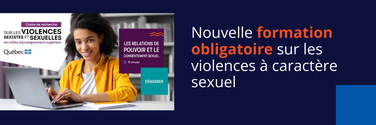 Formation sur les violences à caractère sexuel